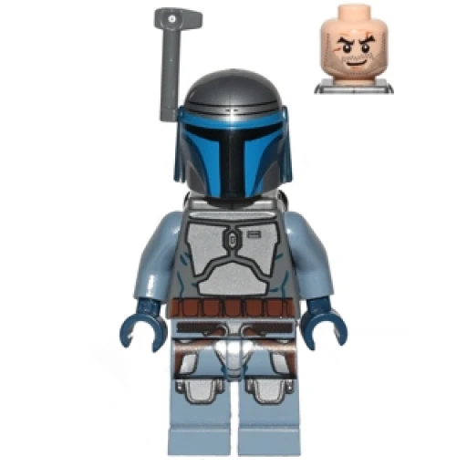 Минифигурка LEGO sw0468 Jango Fett - Light Nougat Head, Smile