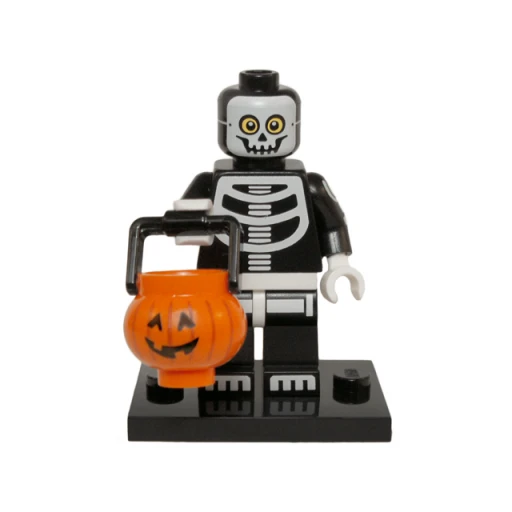 Набор LEGO col14-11 Skeleton Guy, Series 14 (Complete Set with Stand and Accessories)