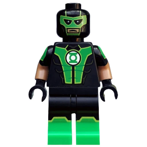 Минифигурка LEGO colsh08 Green Lantern, DC Super Heroes (Minifigure Only without Stand and Accessories)