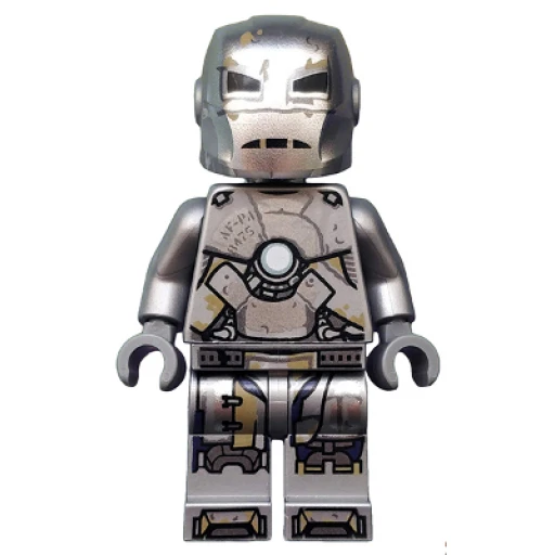 Минифигурка LEGO sh0565 Iron Man - Mark 1 Armor, Trans-Clear Head