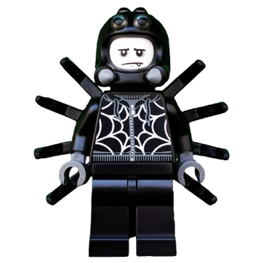 Минифигурка LEGO col320 Spider Suit Boy, Series 18 (Minifigure Only without Stand and Accessories)