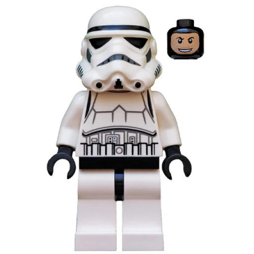 Минифигурка LEGO sw0366 Imperial Stormtrooper - Printed Black Head, Dotted Mouth Helmet, Detailed Armor