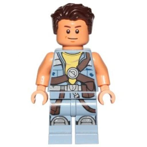 Минифигурка LEGO sw0754 Zander - Sand Blue Jacket