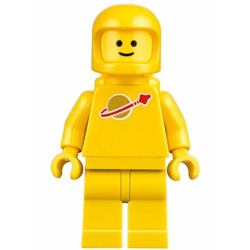 Минифигурка LEGO tlm109 Classic Space - Yellow with Air Tanks and Updated Helmet (Second Reissue - Kenny)