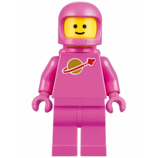 Минифигурка LEGO tlm108 Classic Space - Dark Pink with Air Tanks and Updated Helmet (Lenny)