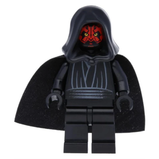 Минифигурка LEGO sw0003 Darth Maul - Hood and Cape, Sash without Pouch