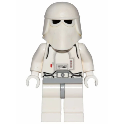 Минифигурка LEGO sw0115 Snowtrooper, Light Bluish Gray Hips, White Hands (Hoth Stormtrooper)