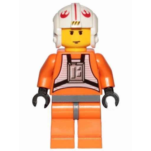 Минифигурка LEGO sw1024 Luke Skywalker (Pilot, 20th Anniversary Torso)