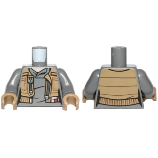 Деталь LEGO 973pb2479c01 Torso SW