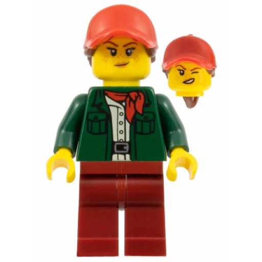 Минифигурка LEGO cty1099 Safari Tourist