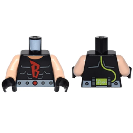 Деталь LEGO 973pb2294c01 Torso