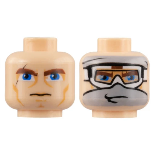 Деталь LEGO 3626pb0406 Minifigure