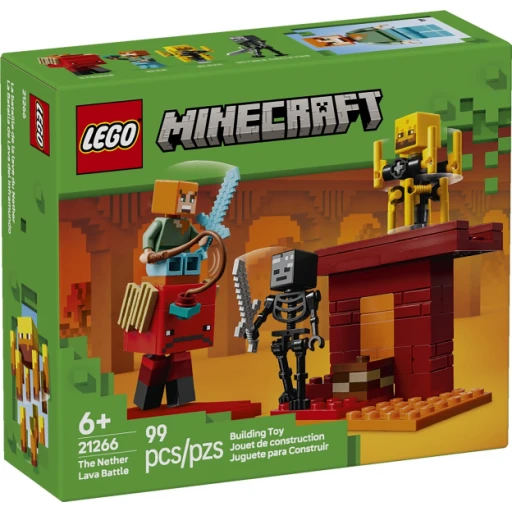 Набор LEGO 21266 The Nether Lava Battle