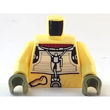 Деталь LEGO 973pb2749c01 Torso SW